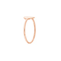 Engravable Disc Wire Ring
