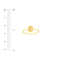 Engravable Disc Wire Ring