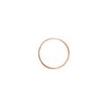 Engravable Disc Wire Ring