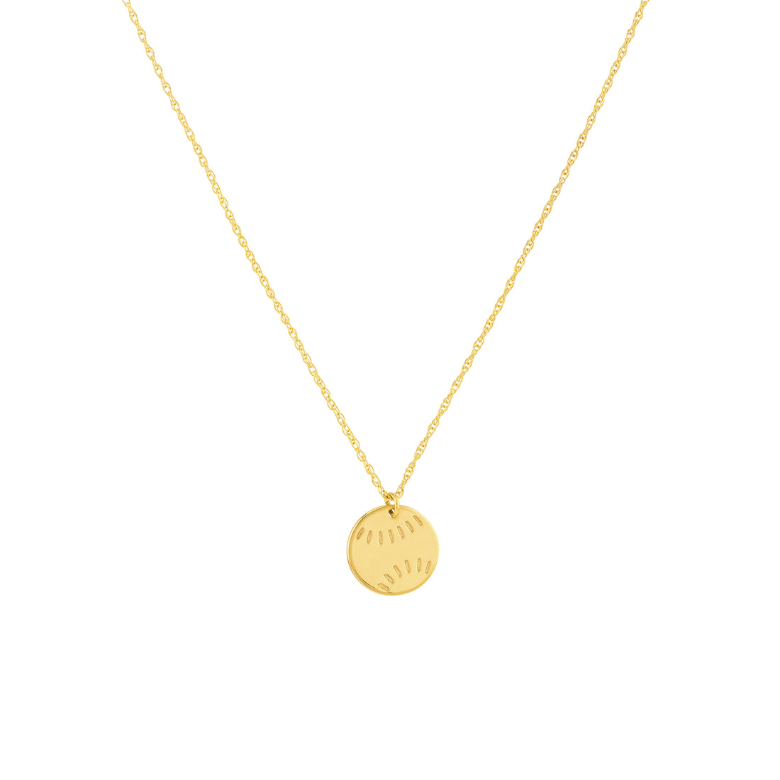 So You Mini Baseball Adjustable Necklace