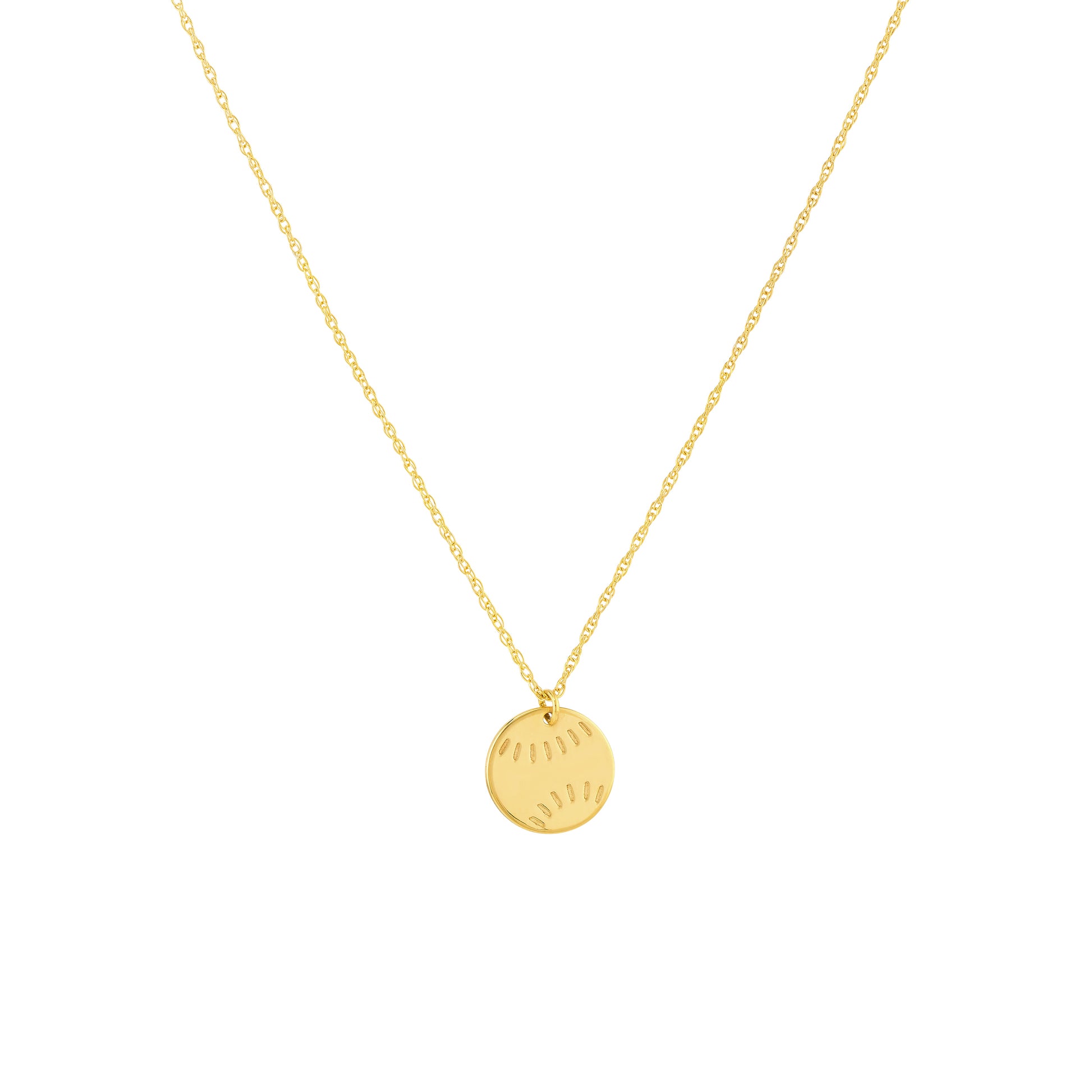 So You Mini Baseball Adjustable Necklace