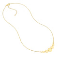 Graduated Disc Station Adjustable Necklace