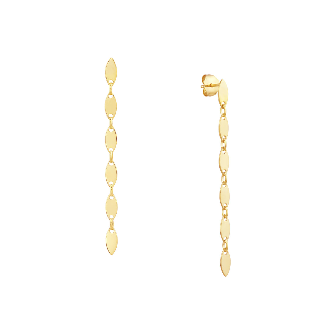 Mini Marquise Dangle Earrings