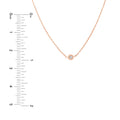 Bezel Set Diamond Adjustable Choker