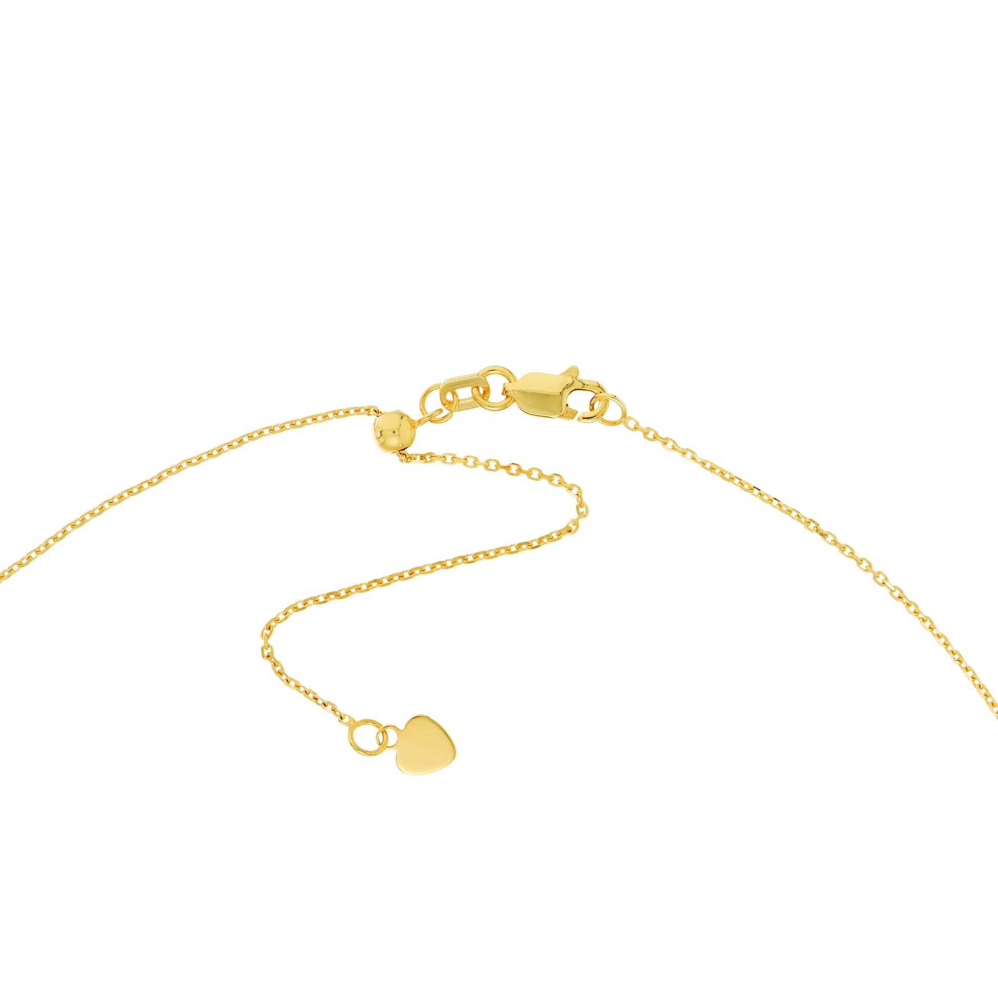 Bezel Set Diamond Adjustable Choker