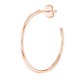 25mm x 1.2mm Hoop Post Earrings