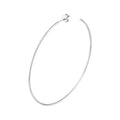 60mm x 1.2mm Hoop Post Earrings