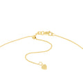 CZ Bezel Station and Drop Adjustable Choker