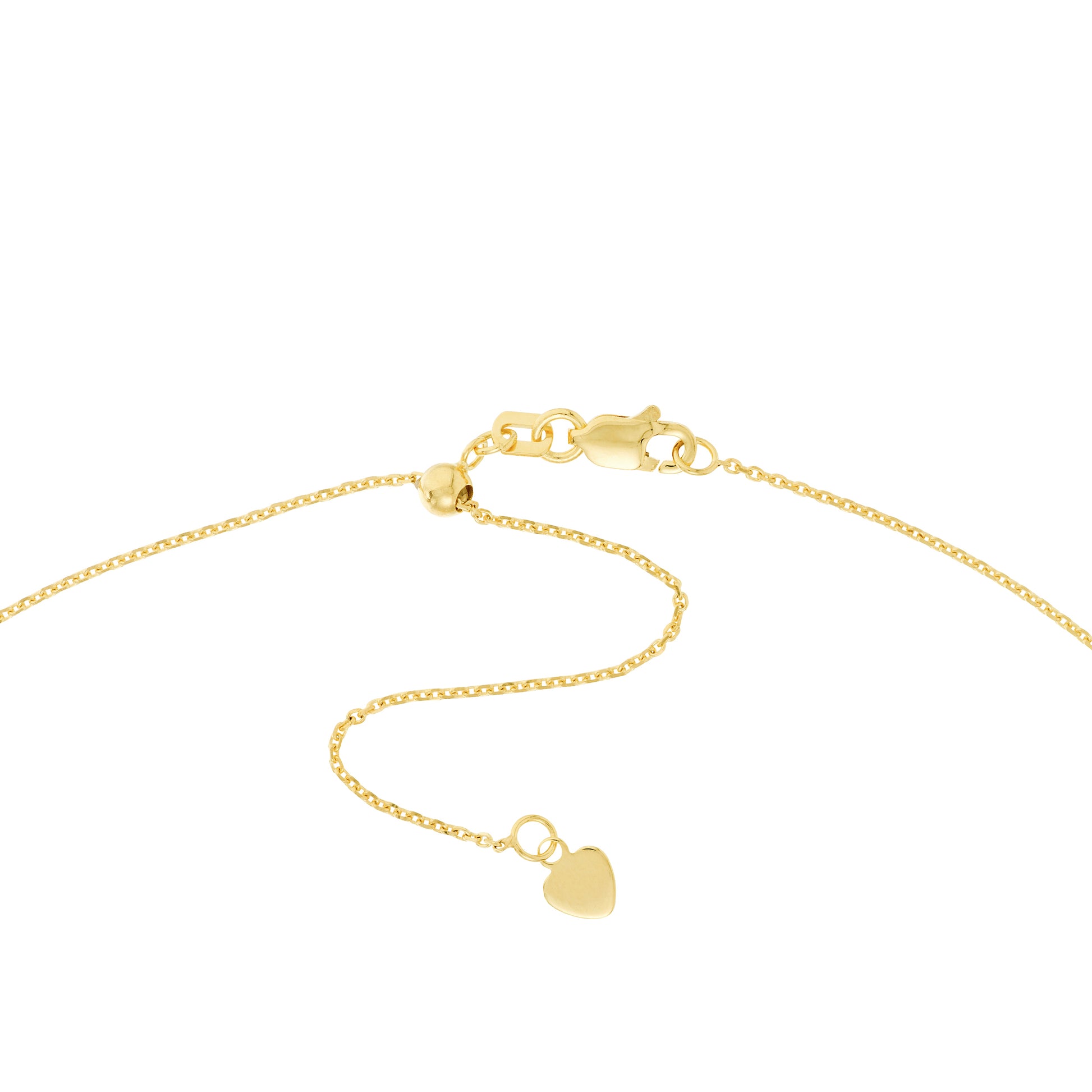 CZ Bezel Station and Drop Adjustable Choker