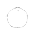 Diamond Marquise Bezels and Beads Bracelet