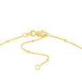Diamond Bezels and Beads Necklace