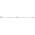 Diamond Bezels and Beads Bracelet