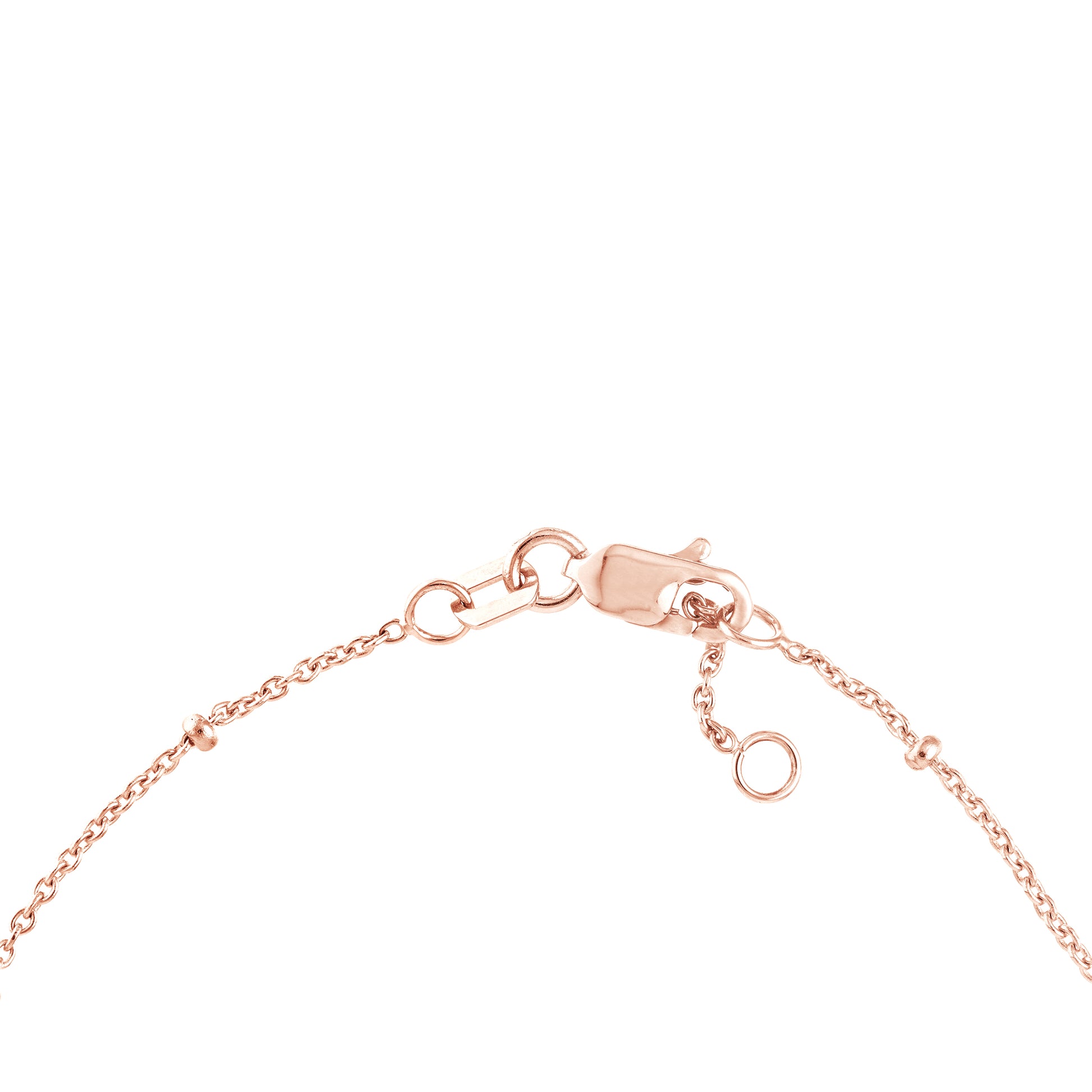 Diamond Bezels and Beads Bracelet