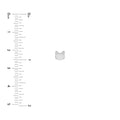 Cat Stud Earrings on Post Back