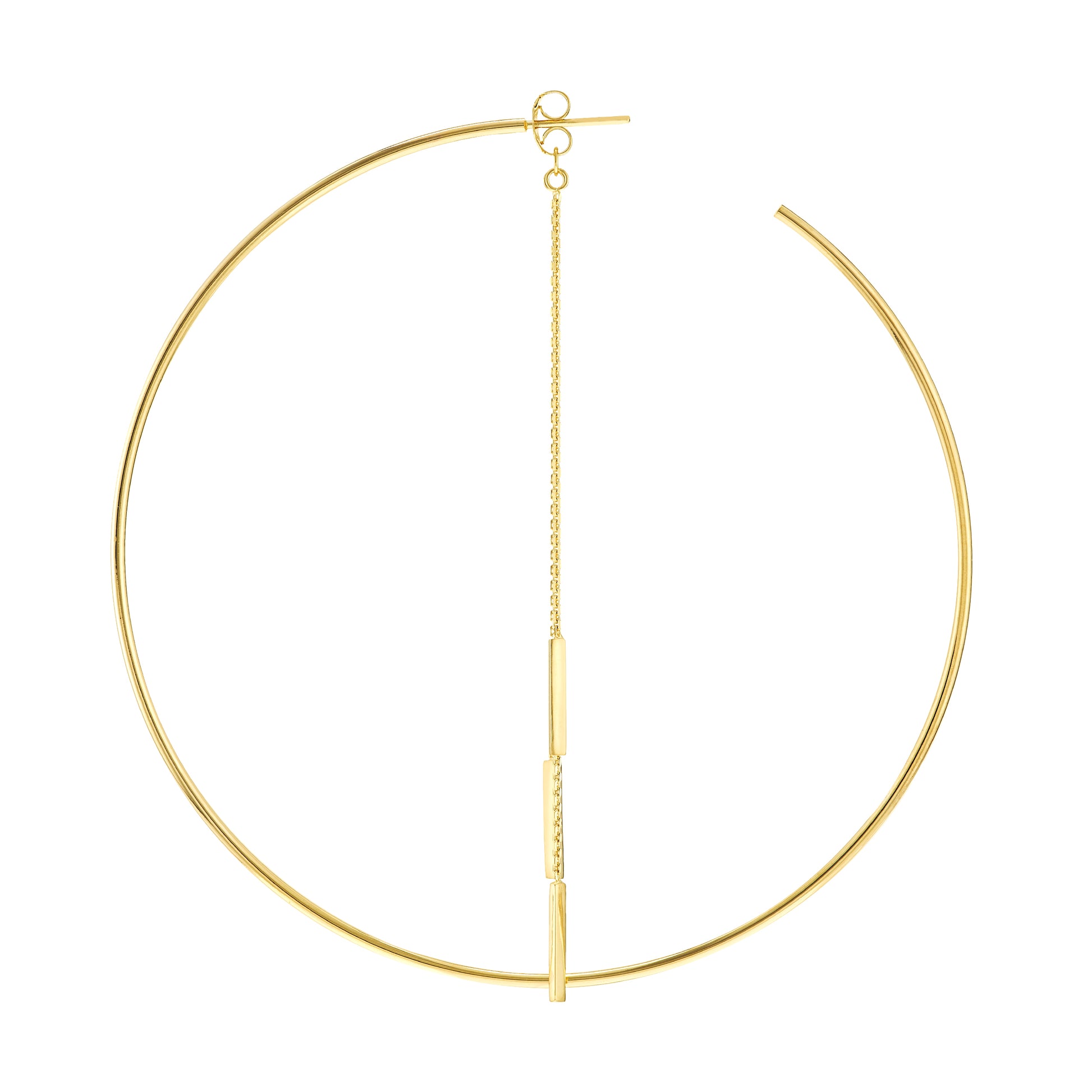 Cable Chain and Bar Earring Extensions