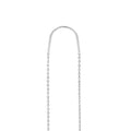 1/20tcw Diamond Bezel Threader Earrings