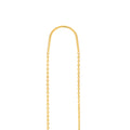 1/20tcw Diamond Bezel Threader Earrings