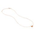 Puffy Heart Adjustable Necklace