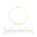 Kids ID Bracelet on D/C Long Anchor Chain