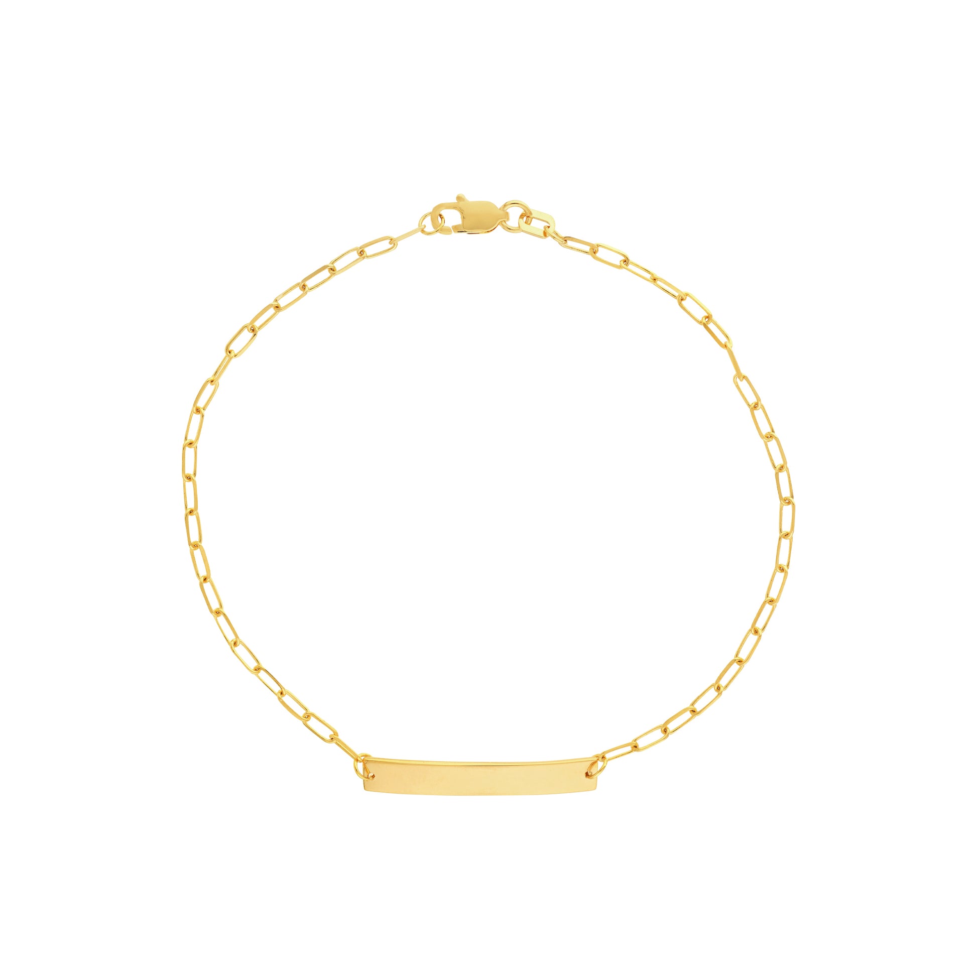 Kids ID Bracelet on D/C Long Anchor Chain