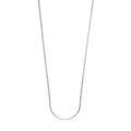 Sterling Silver Long All-Around Disc Necklace