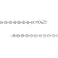 Sterling Silver Long All-Around Disc Necklace