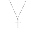 Curved Cross Adjustable Necklace