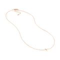 E2W Mini Cross Adj Necklace
