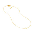 E2W Mini Cross Adj Necklace
