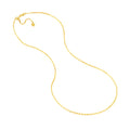 2.1mm D/C Brill Cable Chain with Slider Bead
