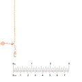 2.1mm D/C Brill Cable Chain with Slider Bead