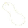 1.1mm D/C Brill Cable Chain with Slider Bead