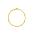 Emerald Bezel Wire Ring