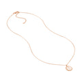 Cross Cutout Beaded Medallion Necklace