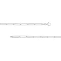 3.95mm Designer Long Link Chain