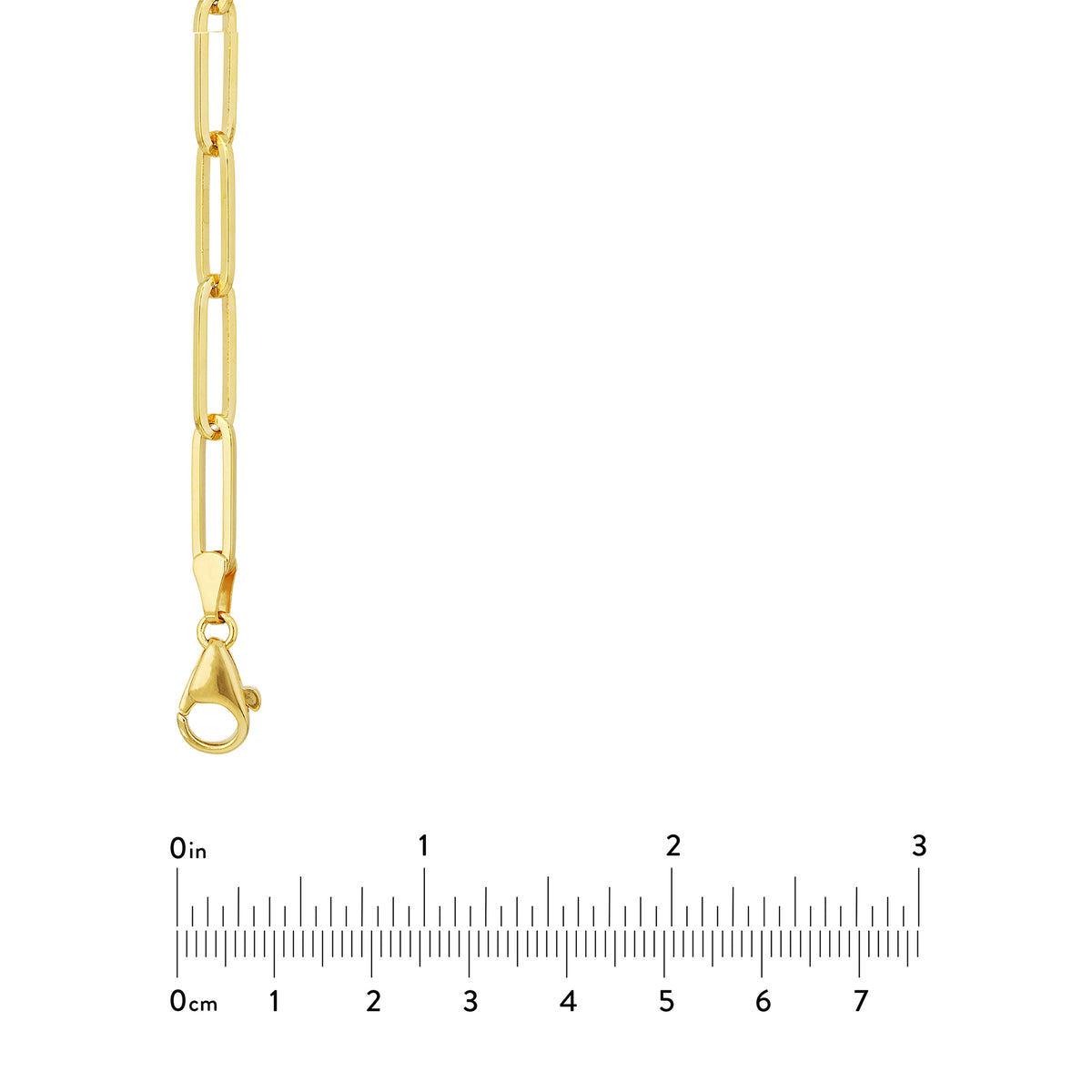 5.10mm Designer Paper Clip Long Link Chain