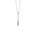 Engravable Cube Adjustable Necklace