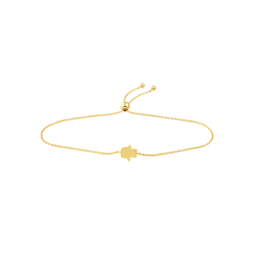 Mini Hamsa Hand Bolo Bracelet