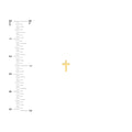 Cross Profile Stud Earrings