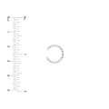 1/5tcw Full Diamond Earring Cuffs