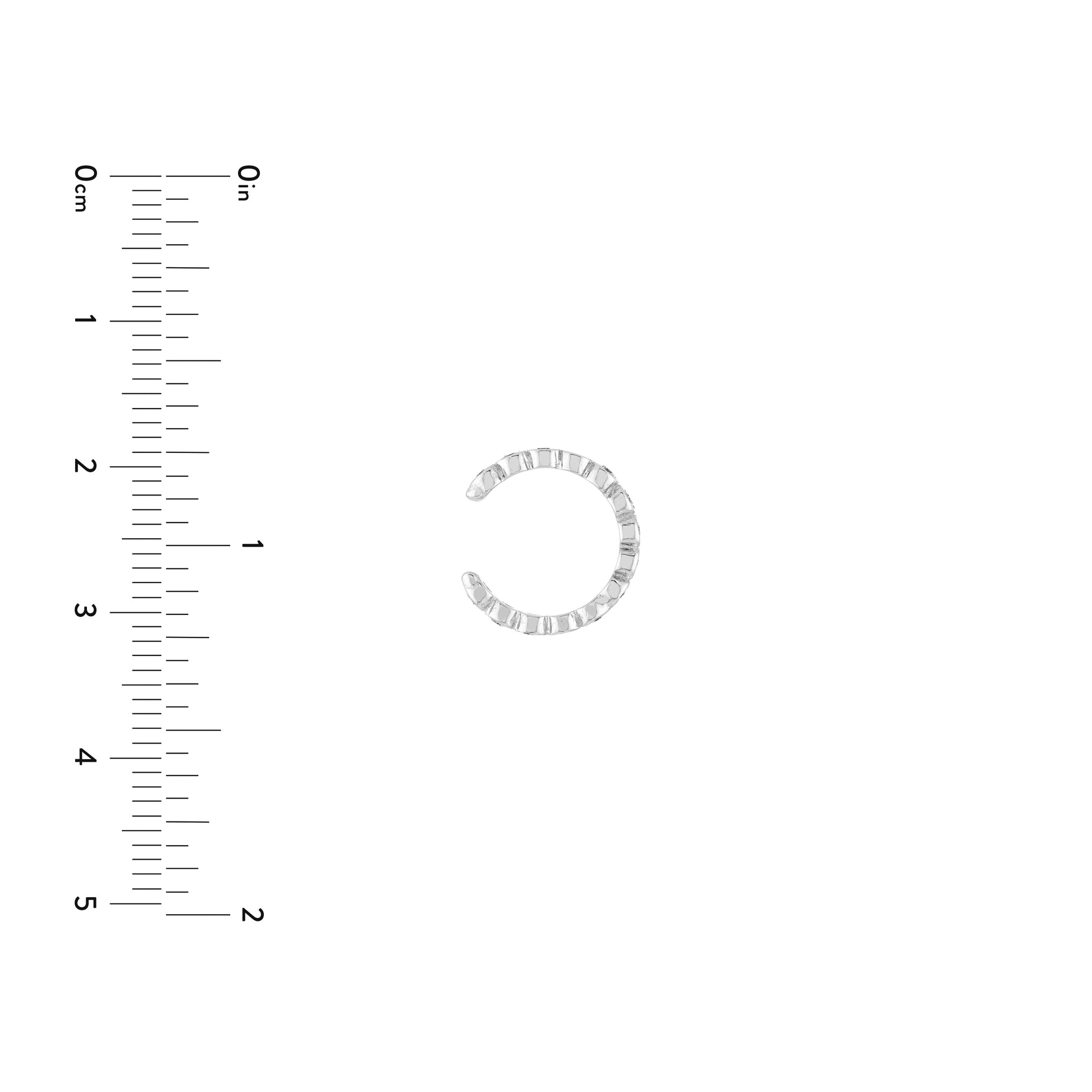 1/5tcw Full Diamond Earring Cuffs