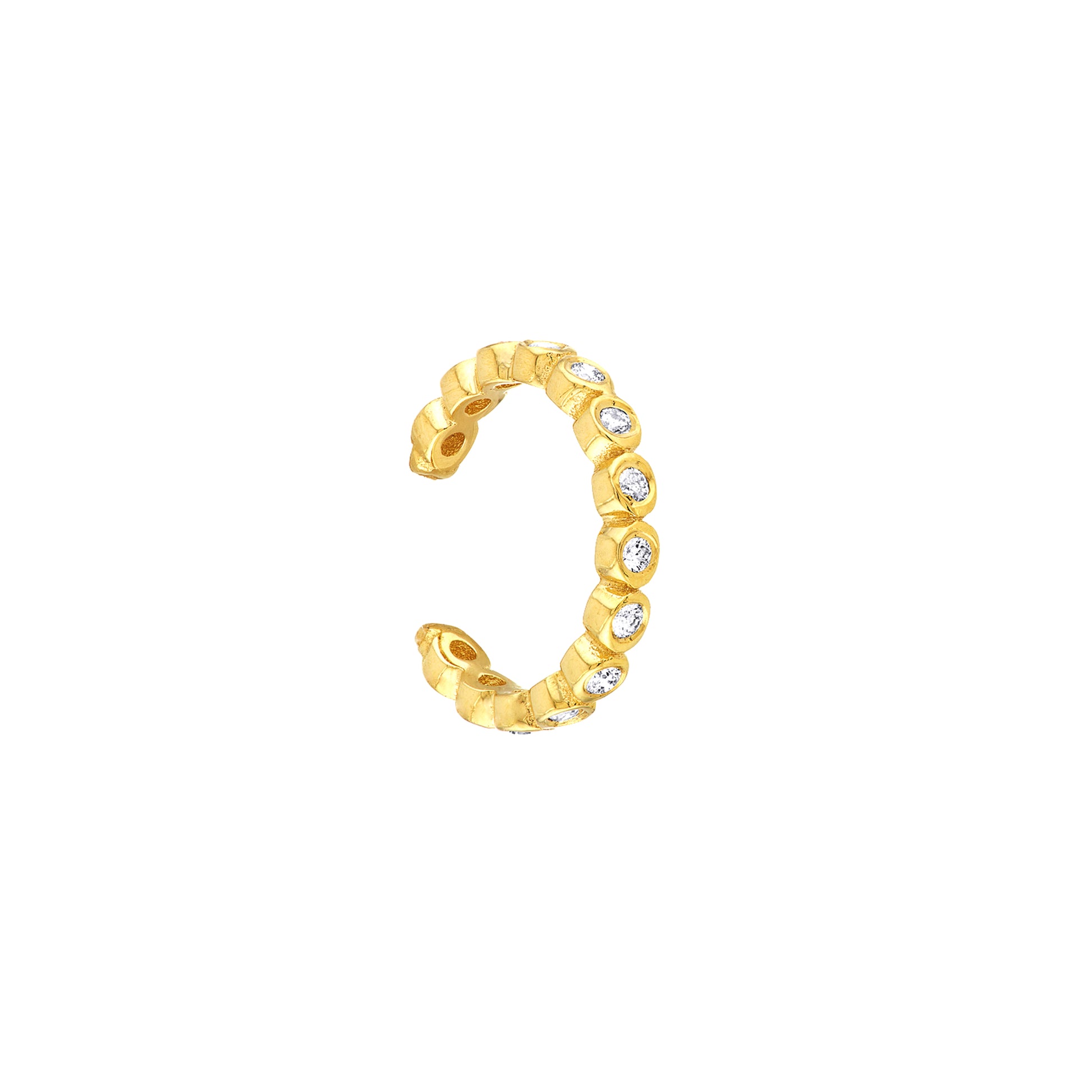 1/5tcw Full Diamond Earring Cuffs