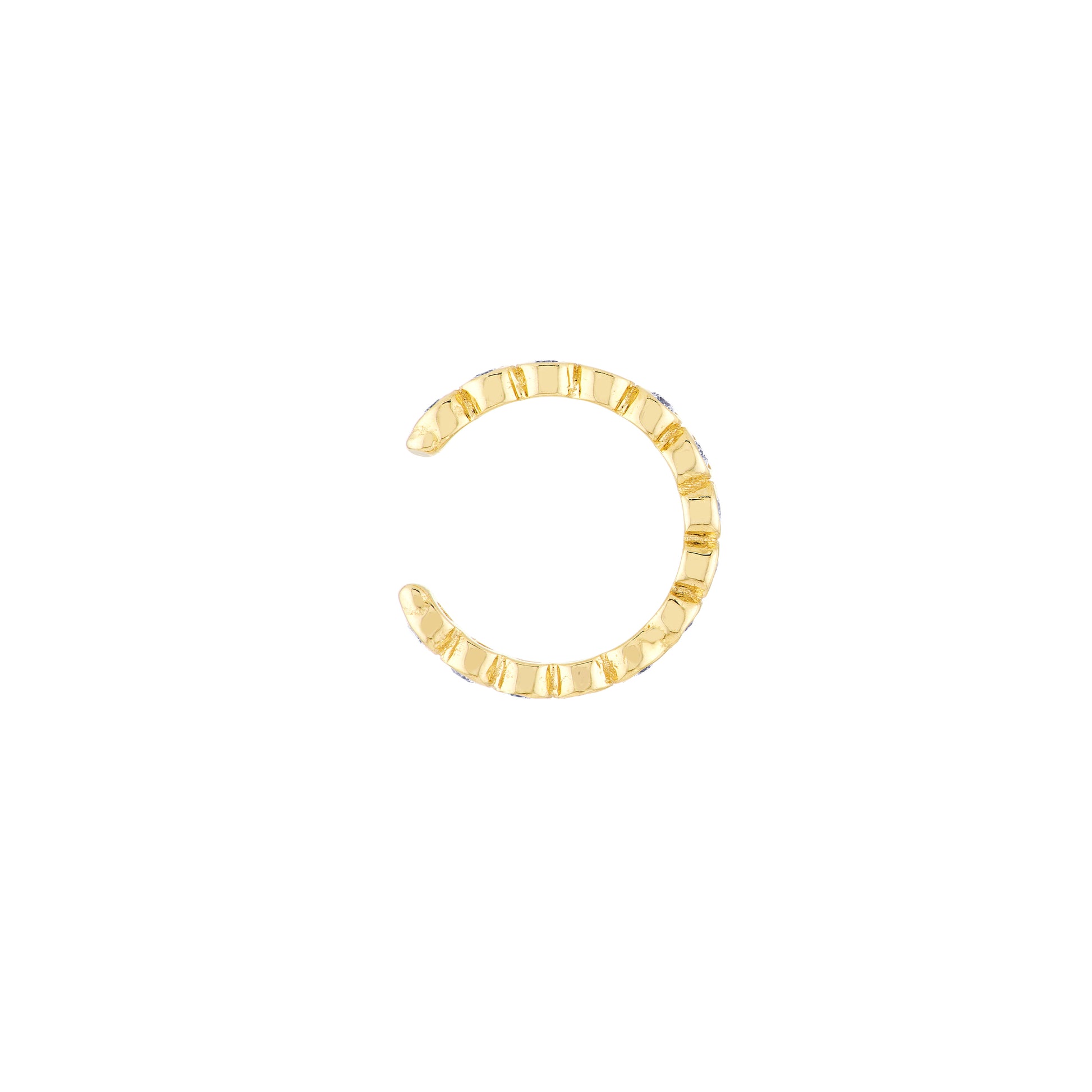 1/5tcw Full Diamond Earring Cuffs