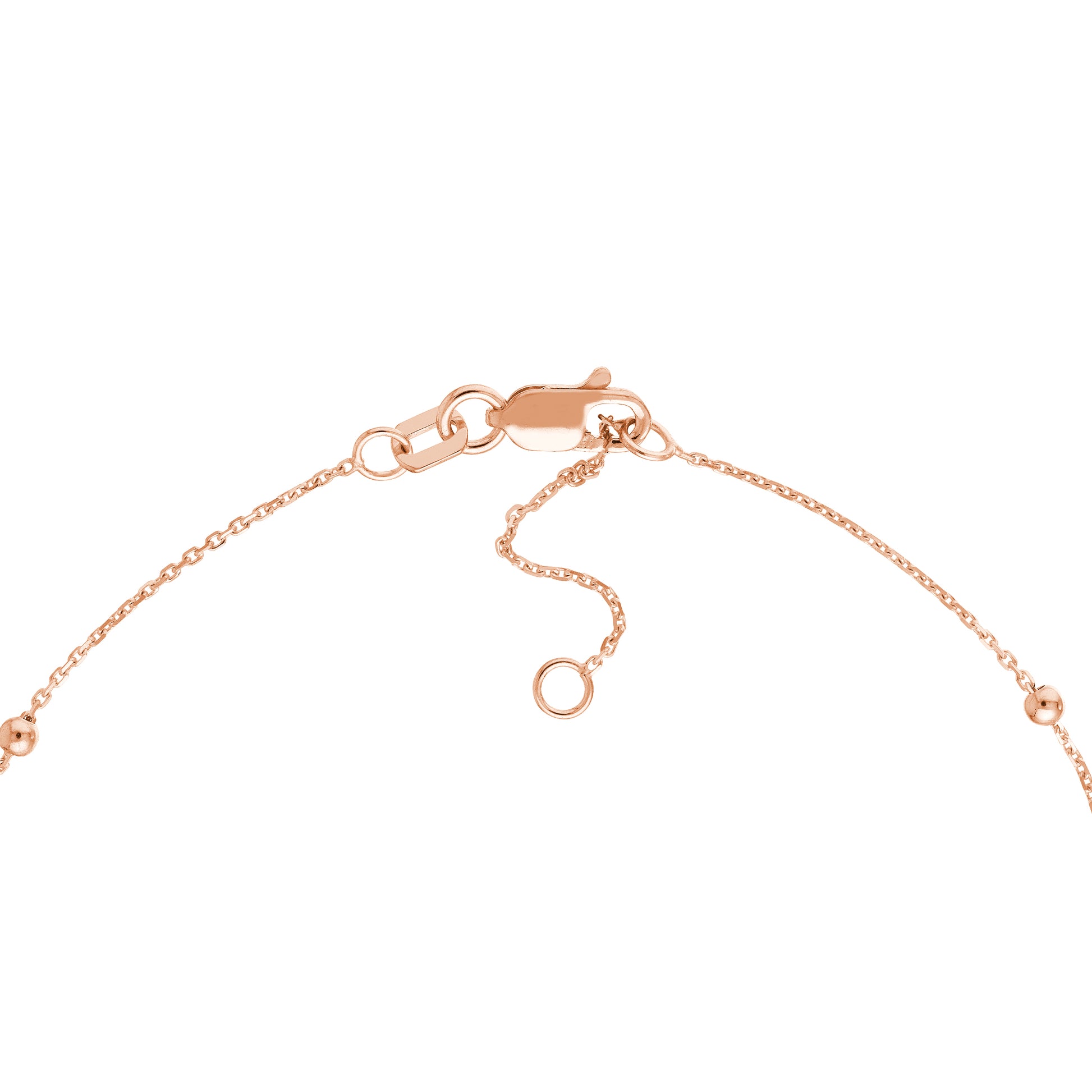 Bead Station on D/C Cable Chain Bracelet