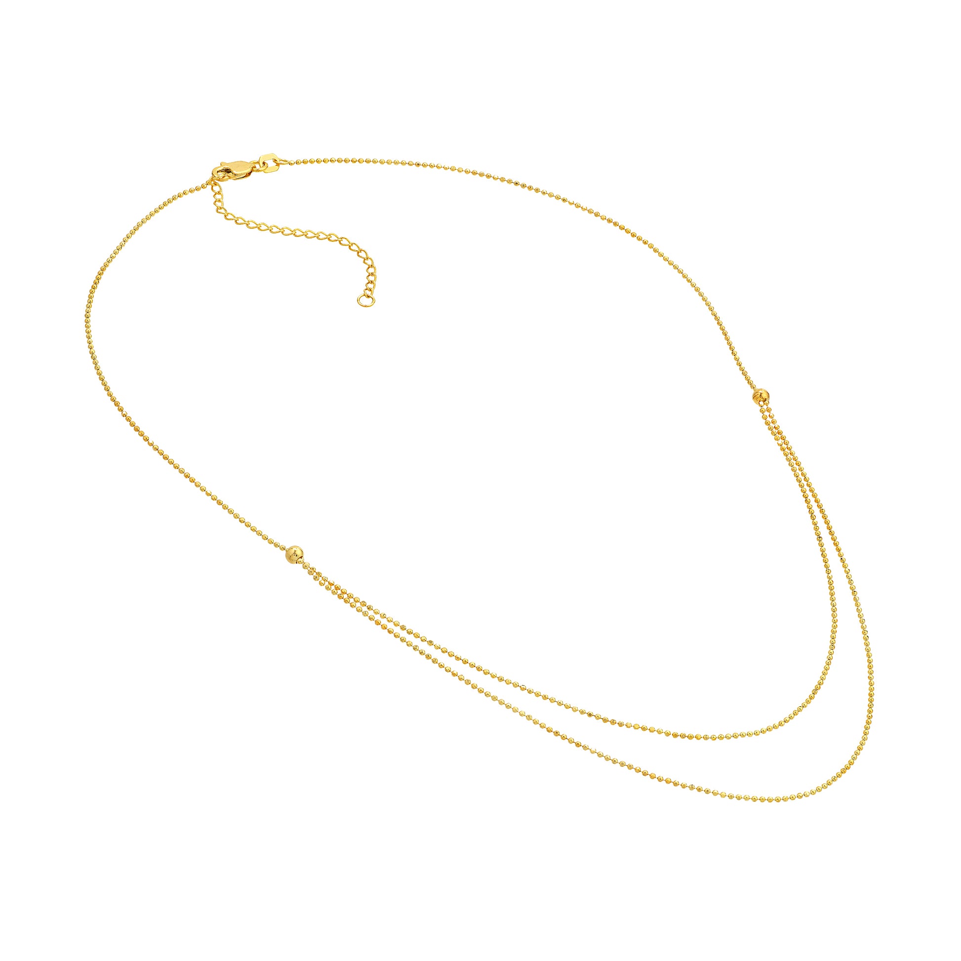 Bead Chain Build Your Own Duet Necklace