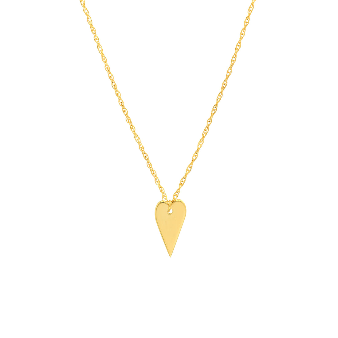 So You Mini Engravable Heart Adj Necklace