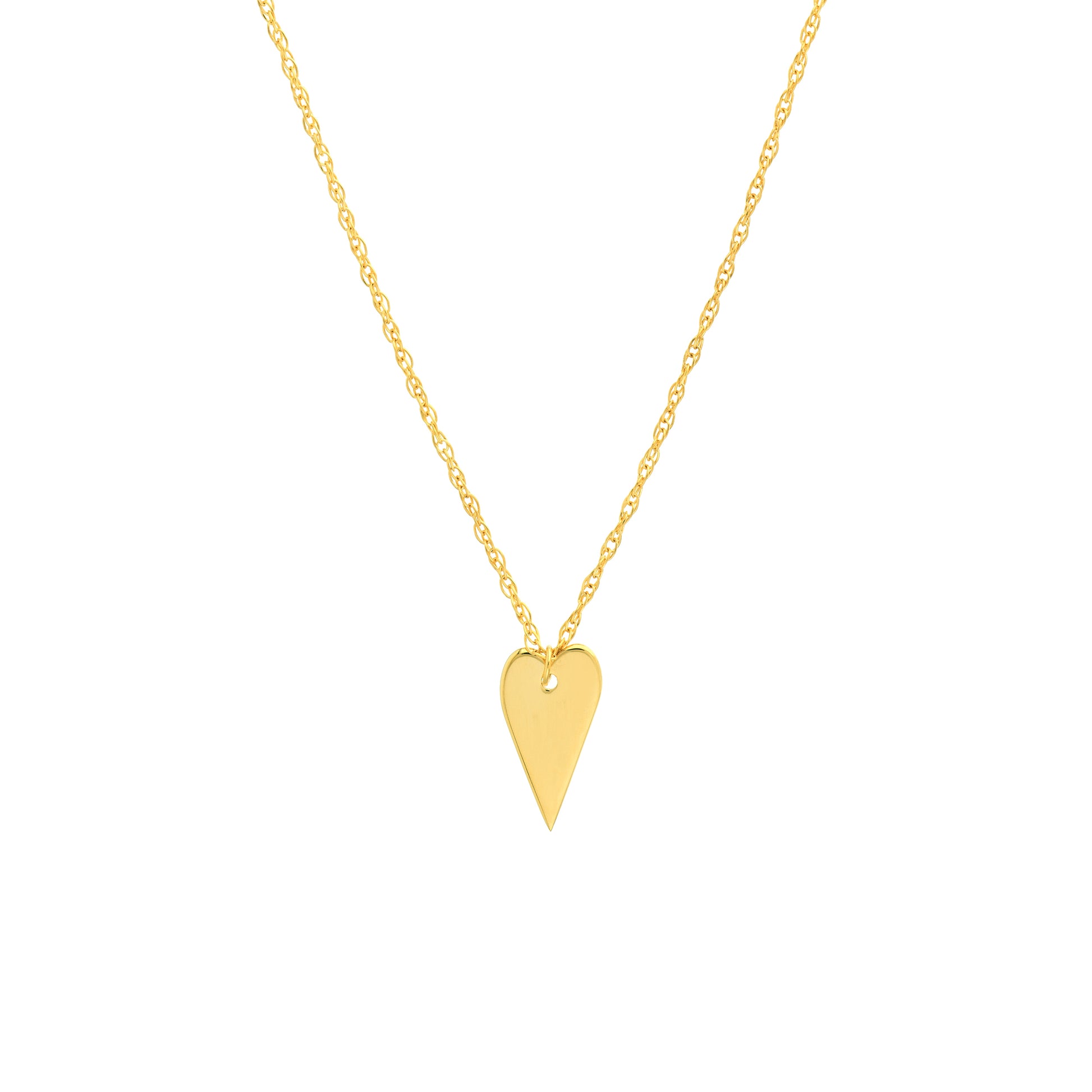 So You Mini Engravable Heart Adj Necklace