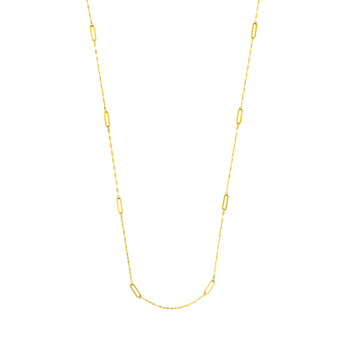 Paper Clip Stations on Hammered Forzentina Chain