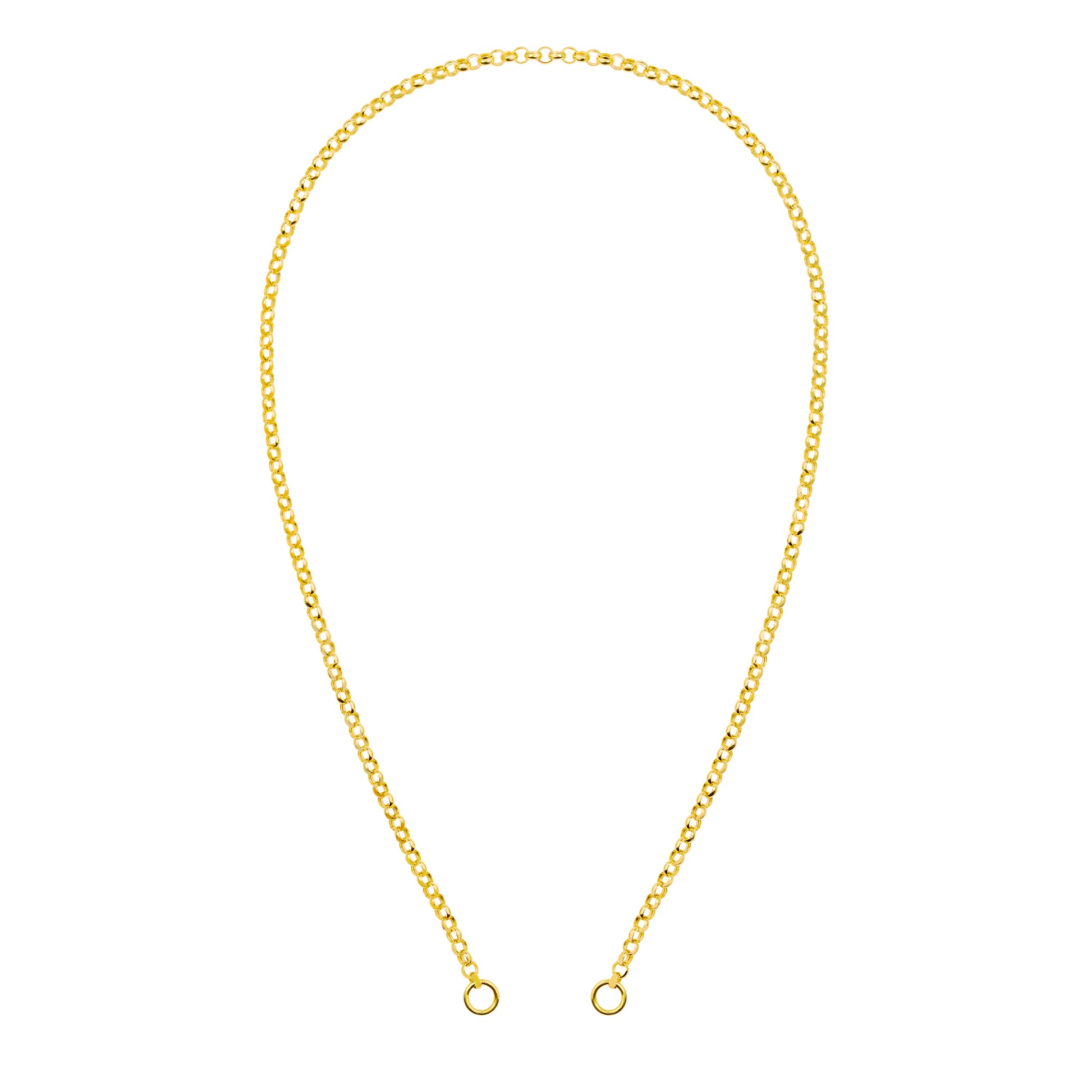 Hollow Rolo Split Chain