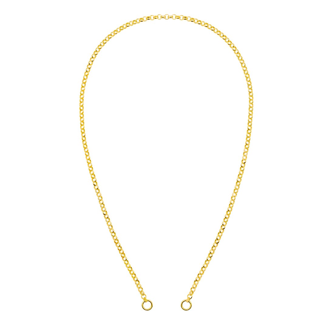 Hollow Rolo Split Chain